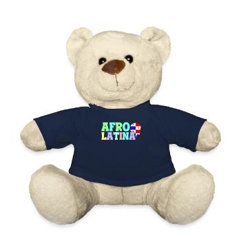Afro Latina Panama Latinas Amérique latine - Nounours - bleu marine - Devant