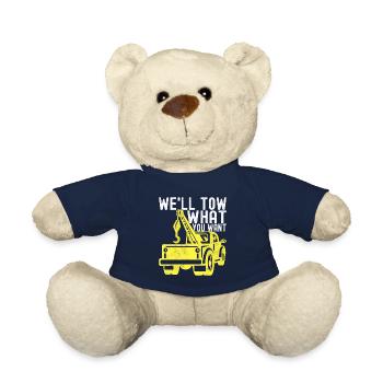 Tow truck towing service - Teddy Bear - french navy - Front
