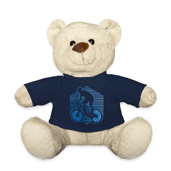 Cyclisme Femmes Hommes VTT Vélo de montagne - Nounours - bleu marine - Devant