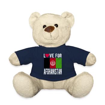 Afghanistan Souvenir - Teddy Bear - french navy - Front