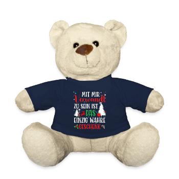 Mit mir verwandt zu sein ist das wahre Geschenk! - Teddy - French Navy - Vorne