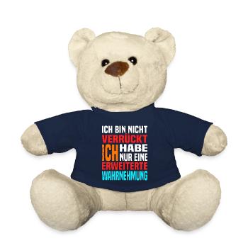 Erweiterte Wahrnehmung auffallender witziger - Teddy - French Navy - Vorne