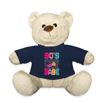 90s 90s 90s Party - Teddy Bear - french navy - Front