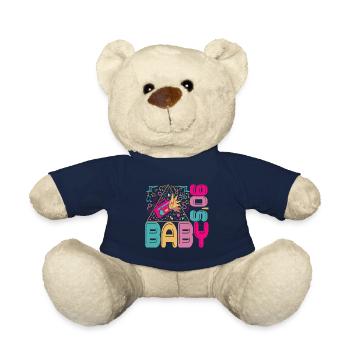 90s 90s 90s Party - Teddy Bear - french navy - Front