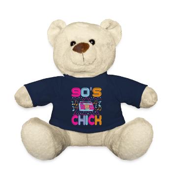 90s 90s 90s Party - Teddy Bear - french navy - Front
