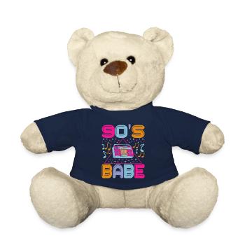 90s 90s 90s Party - Teddy Bear - french navy - Front