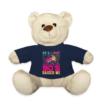 90s 90s 90s Party - Teddy Bear - french navy - Front