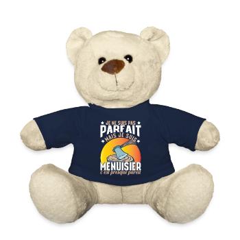 Je Suis Menuisier - Nounours - bleu marine - Devant