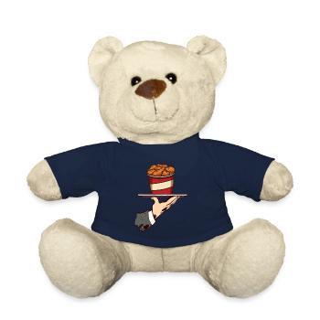 Fried Chicken Fast Food - Teddy - French Navy - Vorne