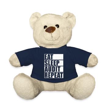 Buchhalter Spruch Steuersaison - Teddy - French Navy - Vorne