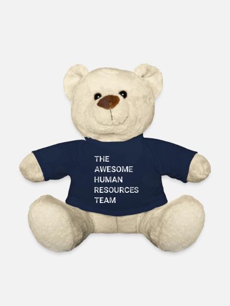 The Awesome Human Resources Team - Teddy Bear - french navy