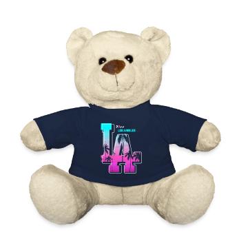 Los Angeles La Kalifornien Geschenk - Teddy - French Navy - Vorne