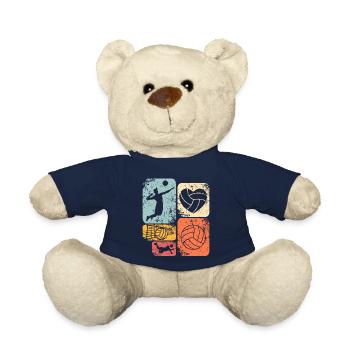 Volleyball - Teddy Bear - french navy - Front