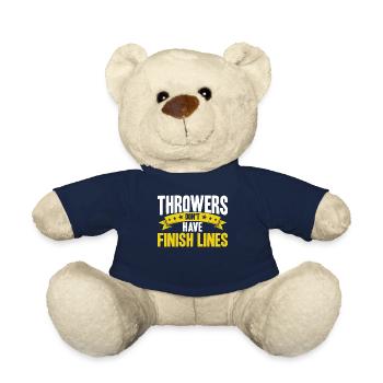 Discus Throw Discus Thrower Cadeau - Nounours - bleu marine - Devant