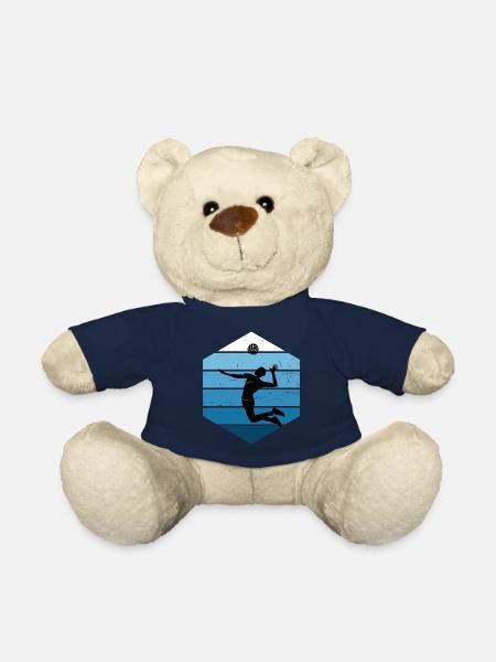 Volleyball masculin Volleyball Joueur Volley - Nounours - bleu marine