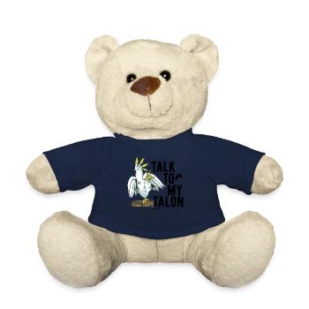 Haustier Papagei lustiger Spruch - Teddy - French Navy - Vorne