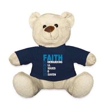 Faith Forwarding All Issues To Heaven 2 - Teddy - French Navy - Vorne