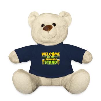 Limonadenstand Zitronensaft Limonade Geschäft - Teddy - French Navy - Vorne
