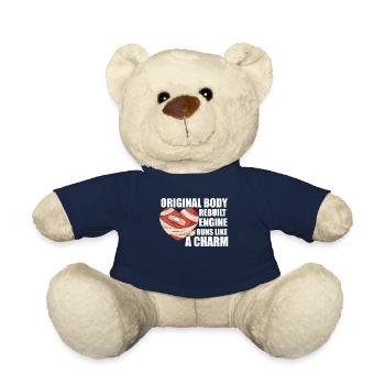 Heart Attack Open Heart Surgery Heart Surgery Gift - Teddy Bear - french navy - Front