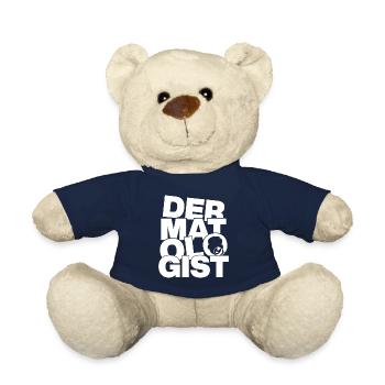 Dermatological profession - Dermatologist - Teddy Bear - french navy - Front