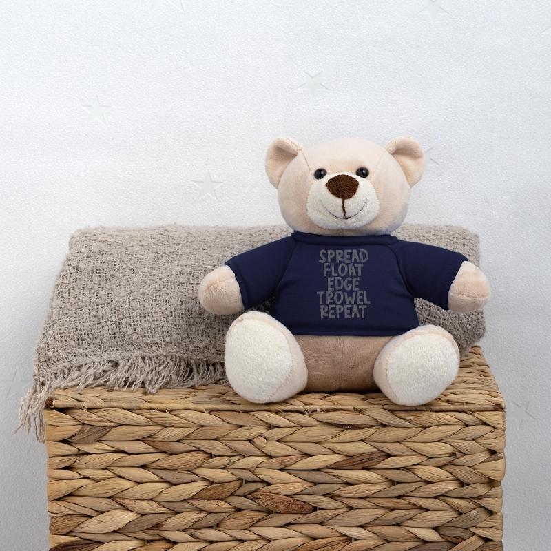 Spread Float Edge Trowel Repeat 3 Teddy