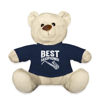 Best Saxophonist Saxophone Instrument Sax Musician - Teddy - French Navy - Vorne