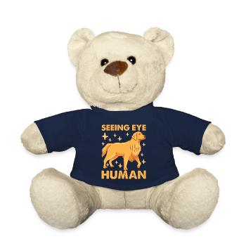 Seeing Eye Human 22 - Teddy Bear - french navy - Front