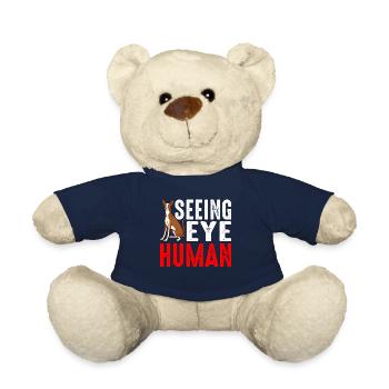 Seeing Eye Human 21 - Teddy Bear - french navy - Front