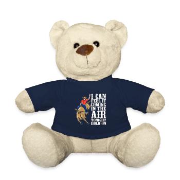 Bull Riding I Can Feel It Coming Cowboy Bull Rider - Teddy - French Navy - Vorne