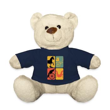 Calèche Calèche Carter Cocher - Nounours - bleu marine - Devant