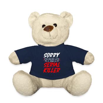 I Saw A Serial Killer, Halloween Party True Crime - Teddy - French Navy - Vorne