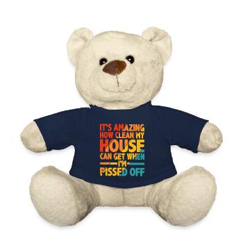 It's Amazing How Clean My House Can Get 2 - Teddy - French Navy - Vorne