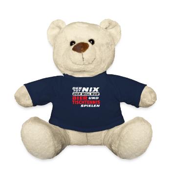 Tischtennis Zubehör Pingpong Motiv - Teddy - French Navy - Vorne