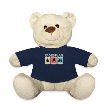 Tischtennis Zubehör Pingpong Motiv - Teddy - French Navy - Vorne