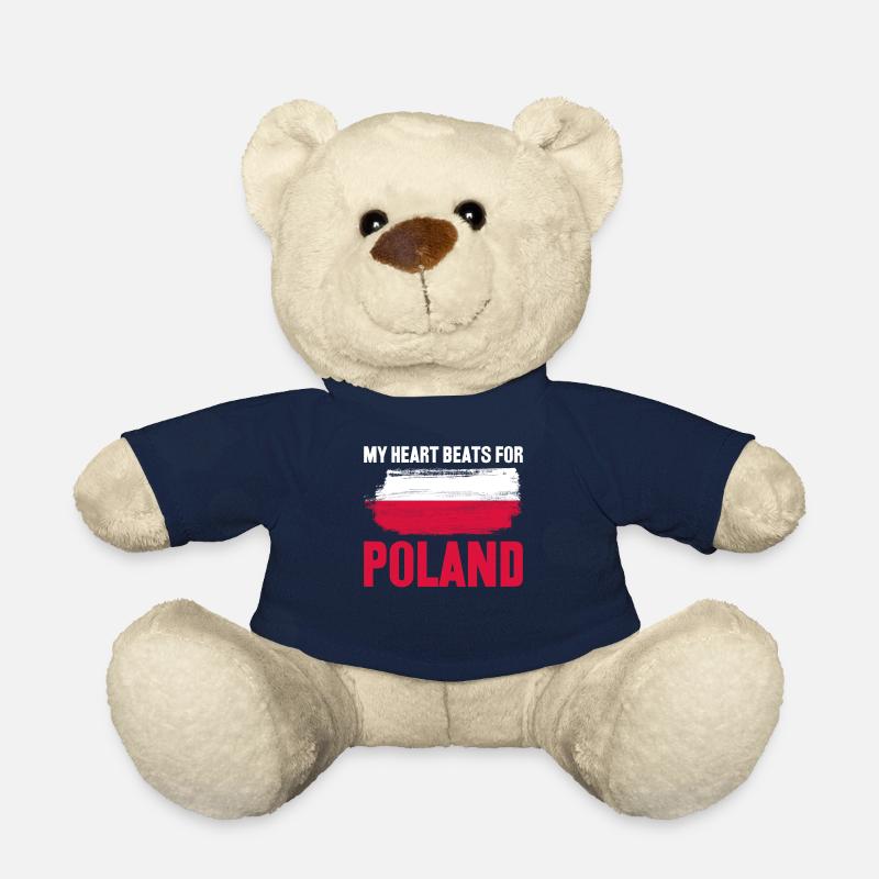 Polen Polnische Flagge Pole - Teddy - French Navy