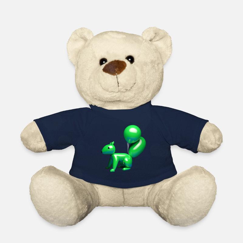 Luftballon Eichhörnchen grün - Teddy - French Navy