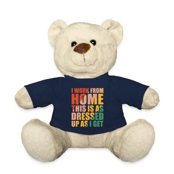 I Work From Home, This Is As Dressed Up As I Get 6 - Teddy - French Navy - Vorne