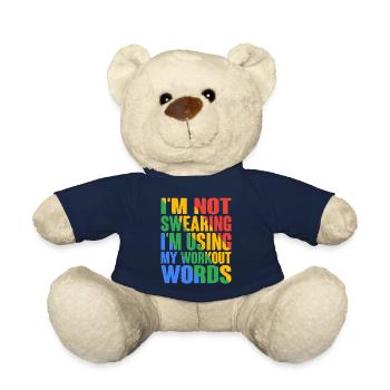 I'm Not Swearing I'm Using My Workout Words 6 - Teddy - French Navy - Vorne