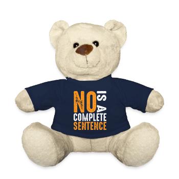 No Is A Complete Sentence 25 - Teddy - French Navy - Vorne