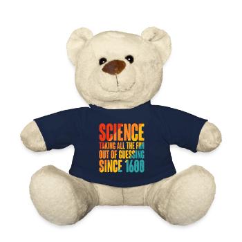 La science, enlever tout le plaisir de deviner 11 - Nounours - bleu marine - Devant