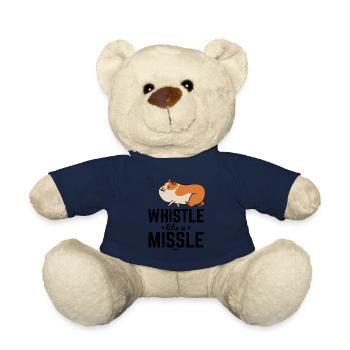 Hamster whistles a song - Teddy Bear - french navy - Front