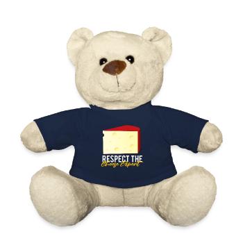 Gouda lovers for smoked Gouda - Teddy Bear - french navy - Front