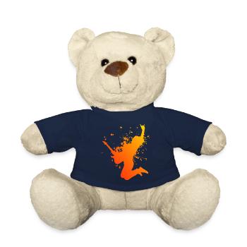 classical guitar electric guitar electric guitar guitar - Teddy Bear - french navy - Front