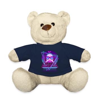 Party Musik Techno Avocado Vaporwave DJ Avocado - Teddy - French Navy - Vorne