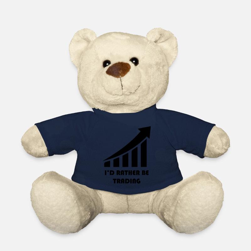 Bitcoin Trading Crypto Aktien - Teddy - French Navy