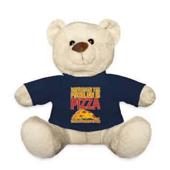 Pizza Tends To Improve Things 2 - Teddy - French Navy - Vorne