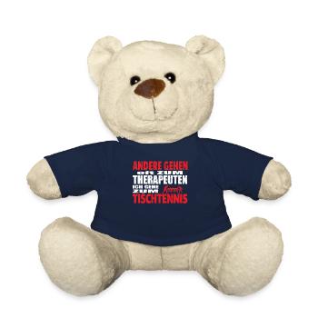 Tischtennis Zubehör Pingpong Motiv - Teddy - French Navy - Vorne
