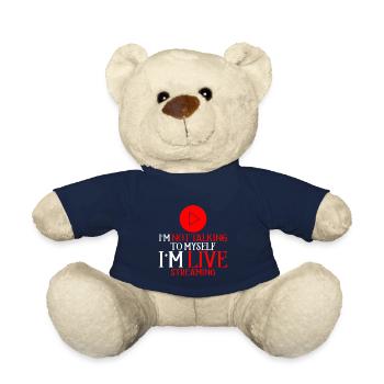 Je ne me parle pas à moi-même, je diffuse en direct 4 - Nounours - bleu marine - Devant