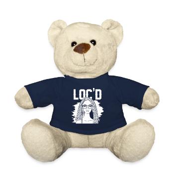 It's The Locs For Me - Afro Hair Black American - Teddy - French Navy - Vorne