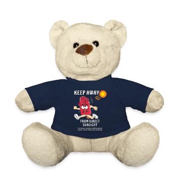 CRÈME GLACÉE DE PROTECTION SOLAIRE - Nounours - bleu marine - Devant